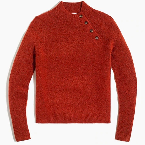 NWT J Crew Burgundy Sweater - Picture 6 of 7